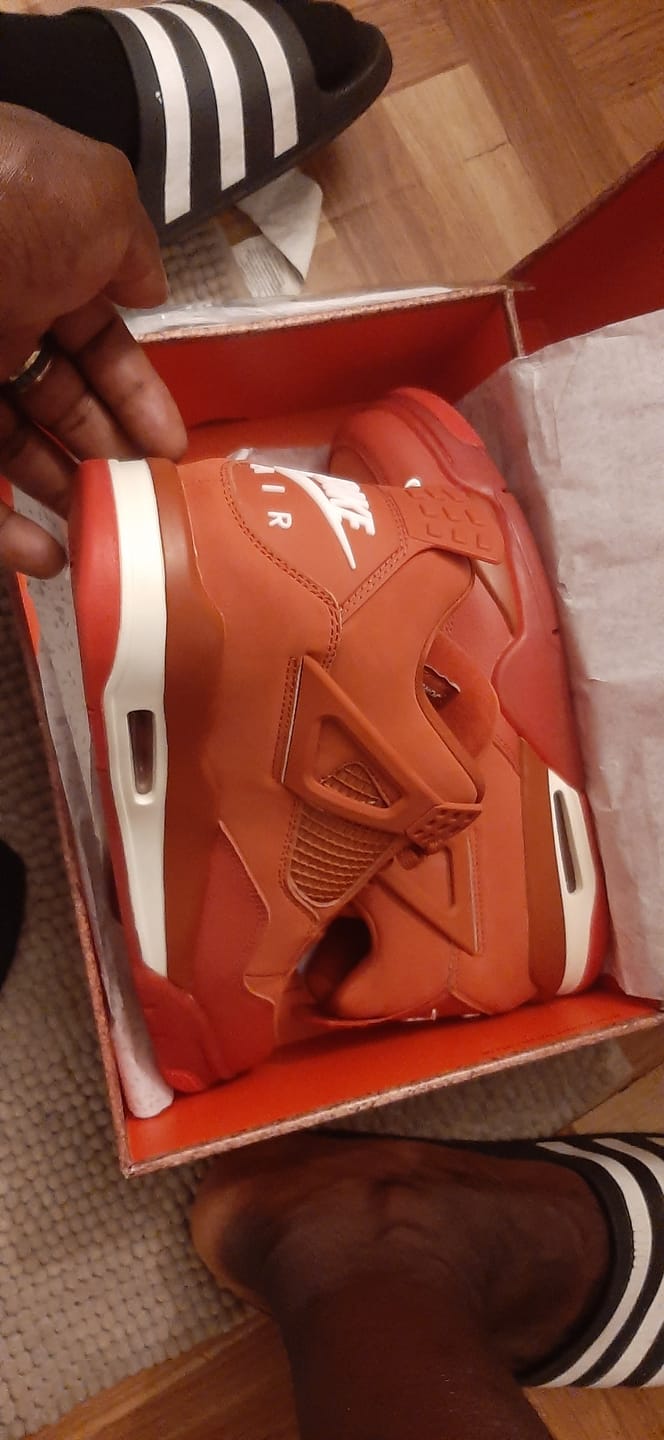 Customer photo review of Nigel Sylvester x Air Jordan 4 Retro OG SP 'Brick By Brick'