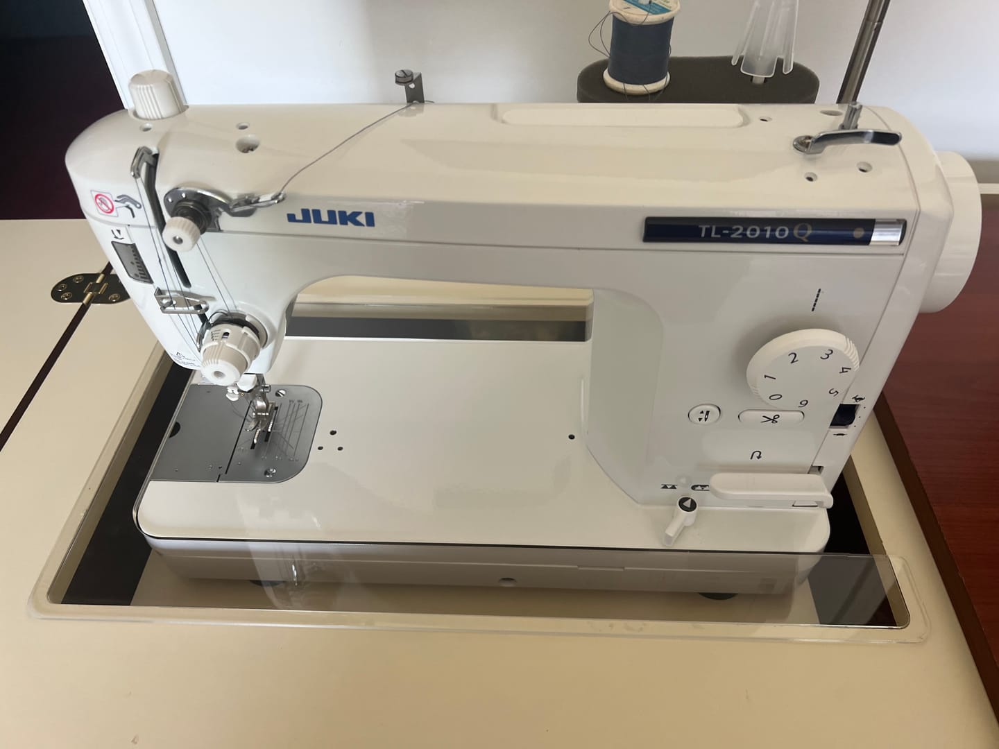 Customer photo review of Sew Steady Custom Acrylic Cabinet Insert