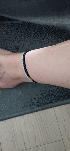 Customer photo review of Moonstone Bracelet - Natural Pearls
