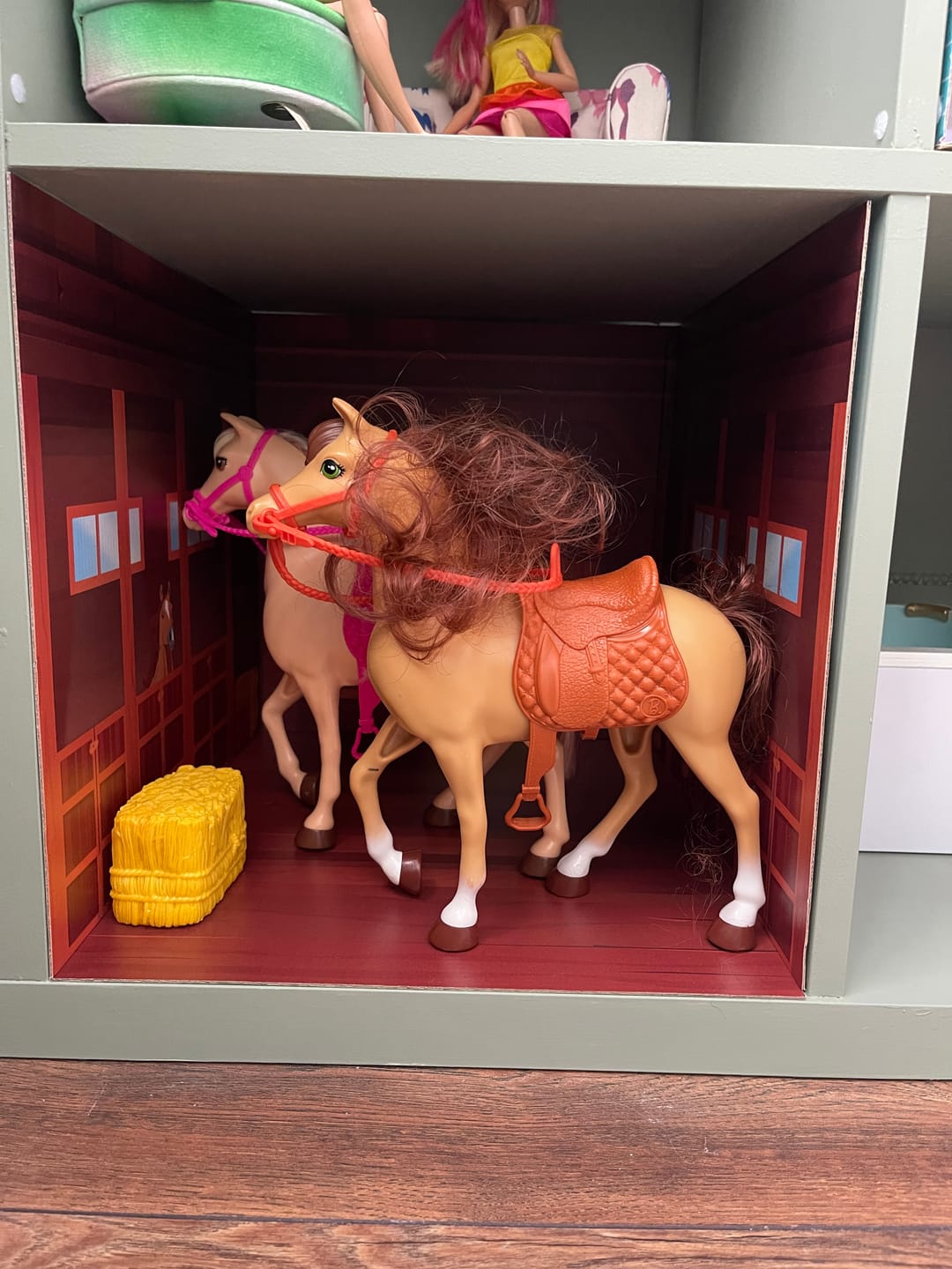 Customer photo review of Old Macdonald’s Farm & Serenity Stables Bases - for Ikea® Kallax