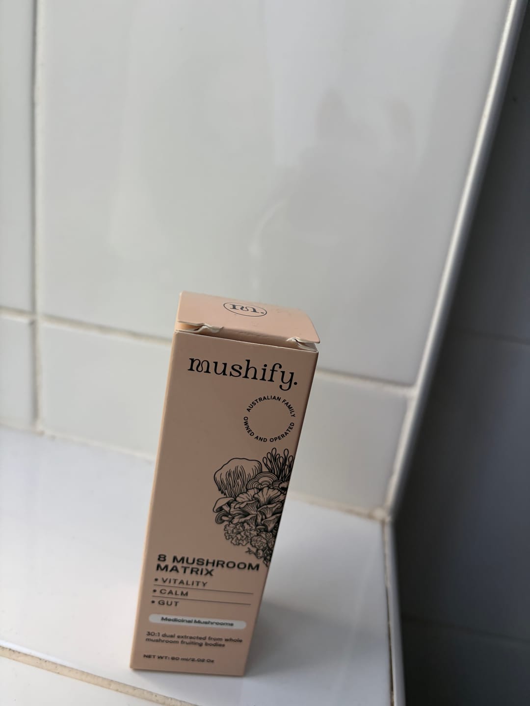 Customer photo review of 8-Mushroom Matrix - Vitality