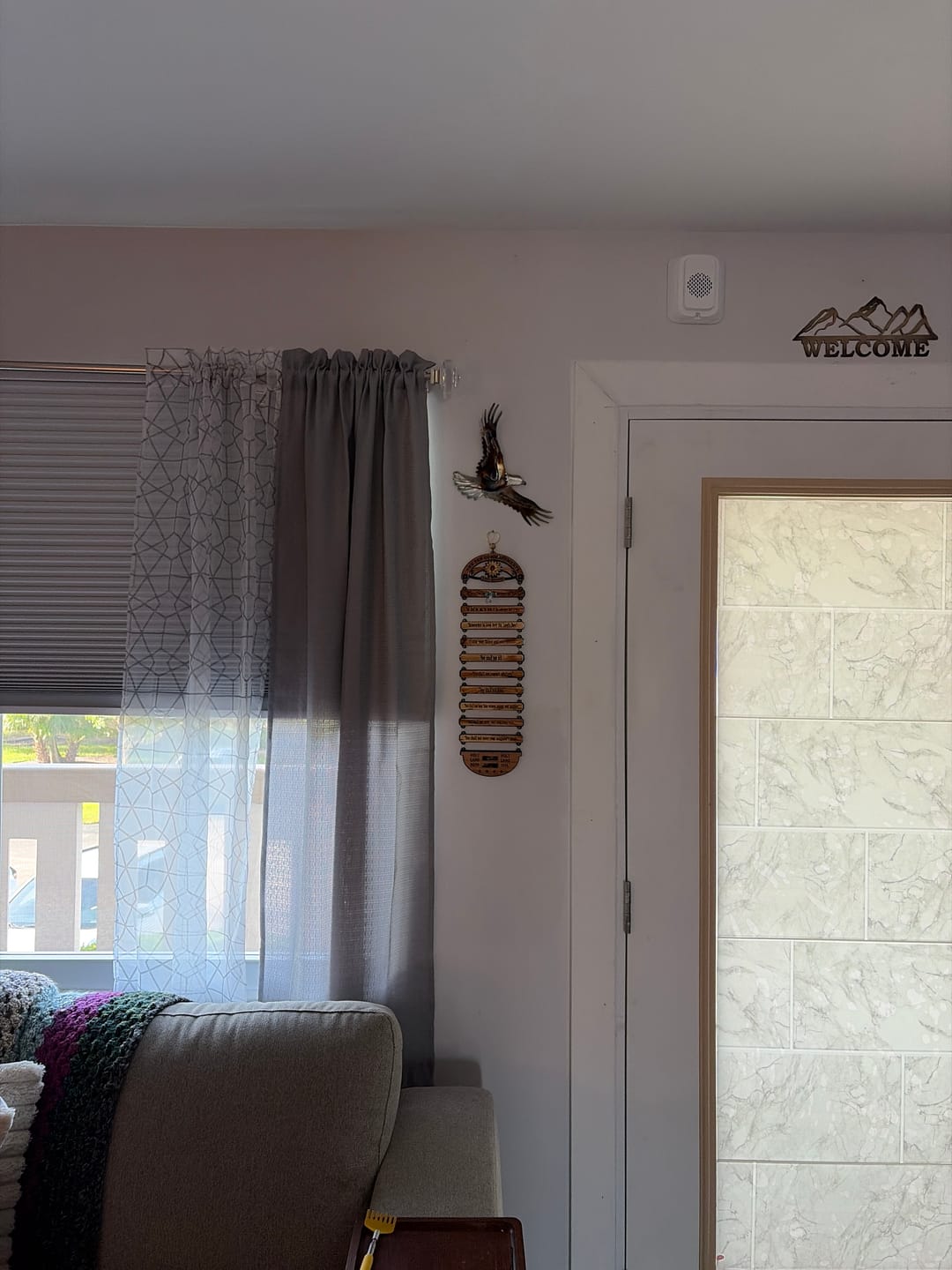 Customer photo review of Ten Commandments Wall Hanging from the Holy Land