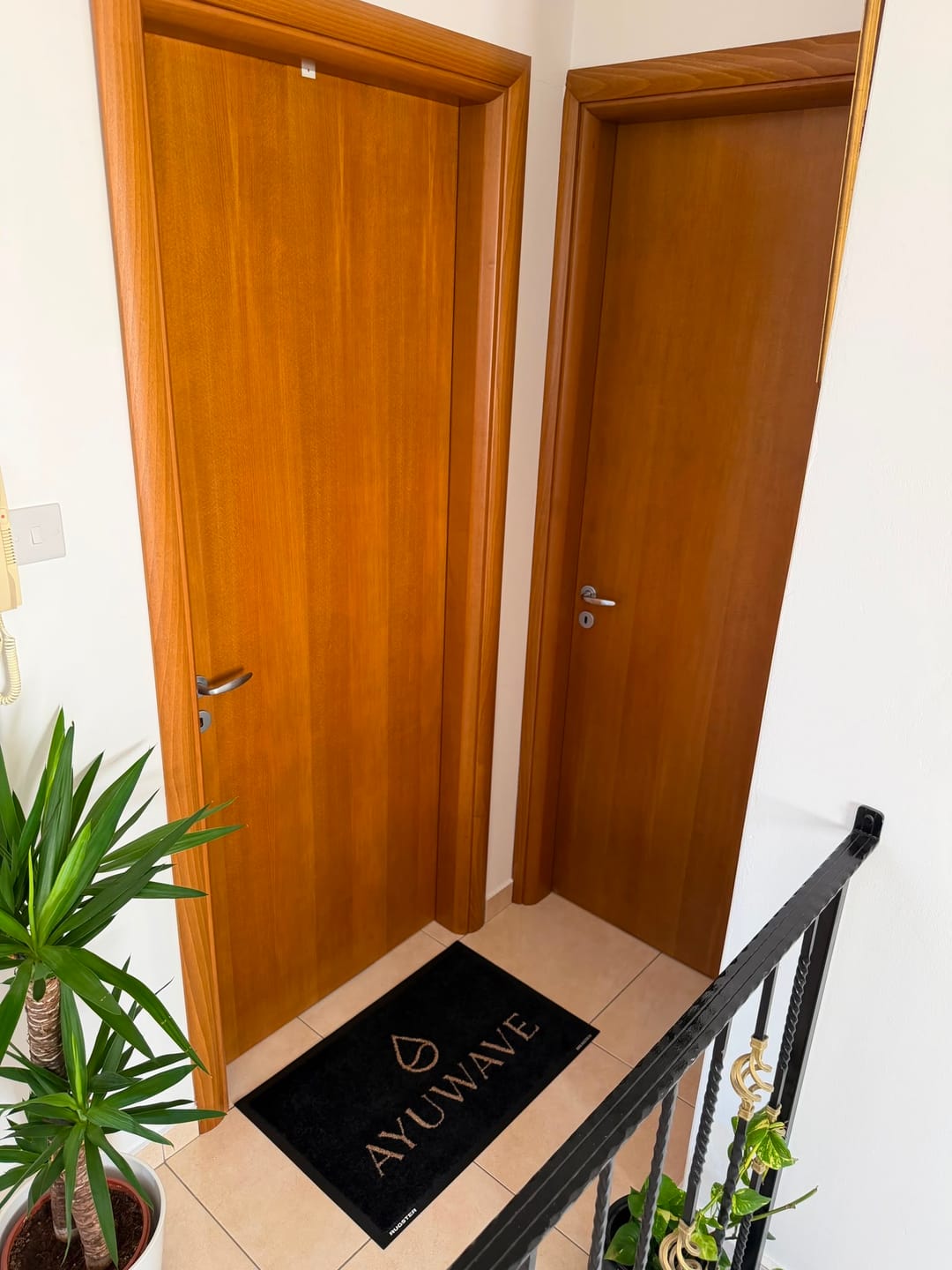 Customer photo review of Custom Indoor Logo Mat