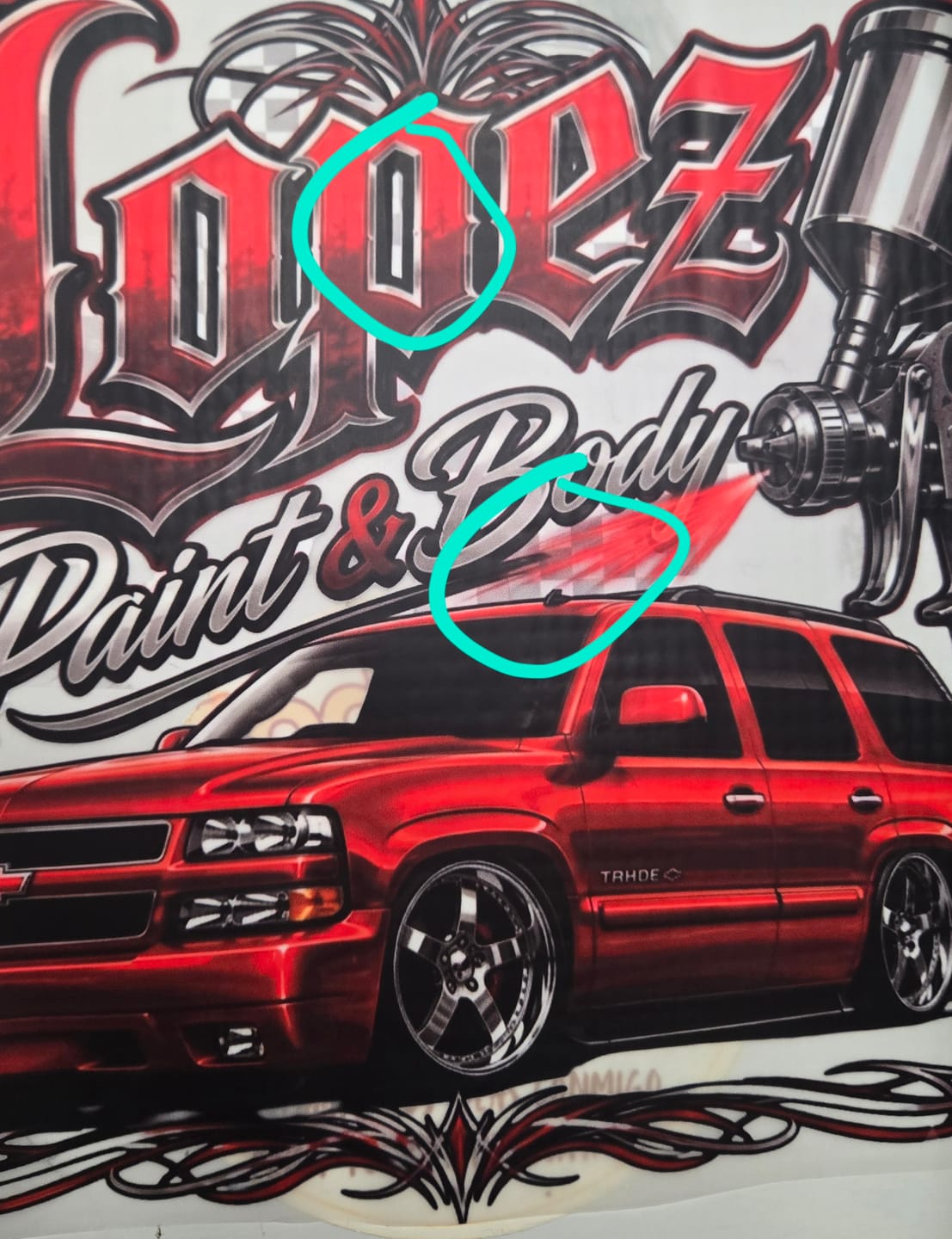 Customer photo review of DTF Gang Sheet Builder