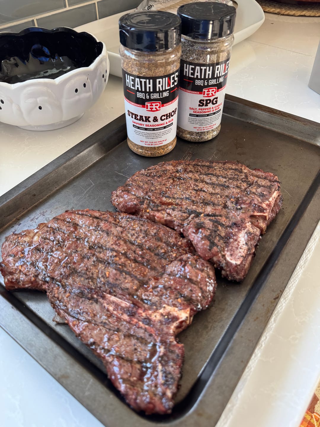 Customer photo review of Steak & Chop Rub & Seasoning