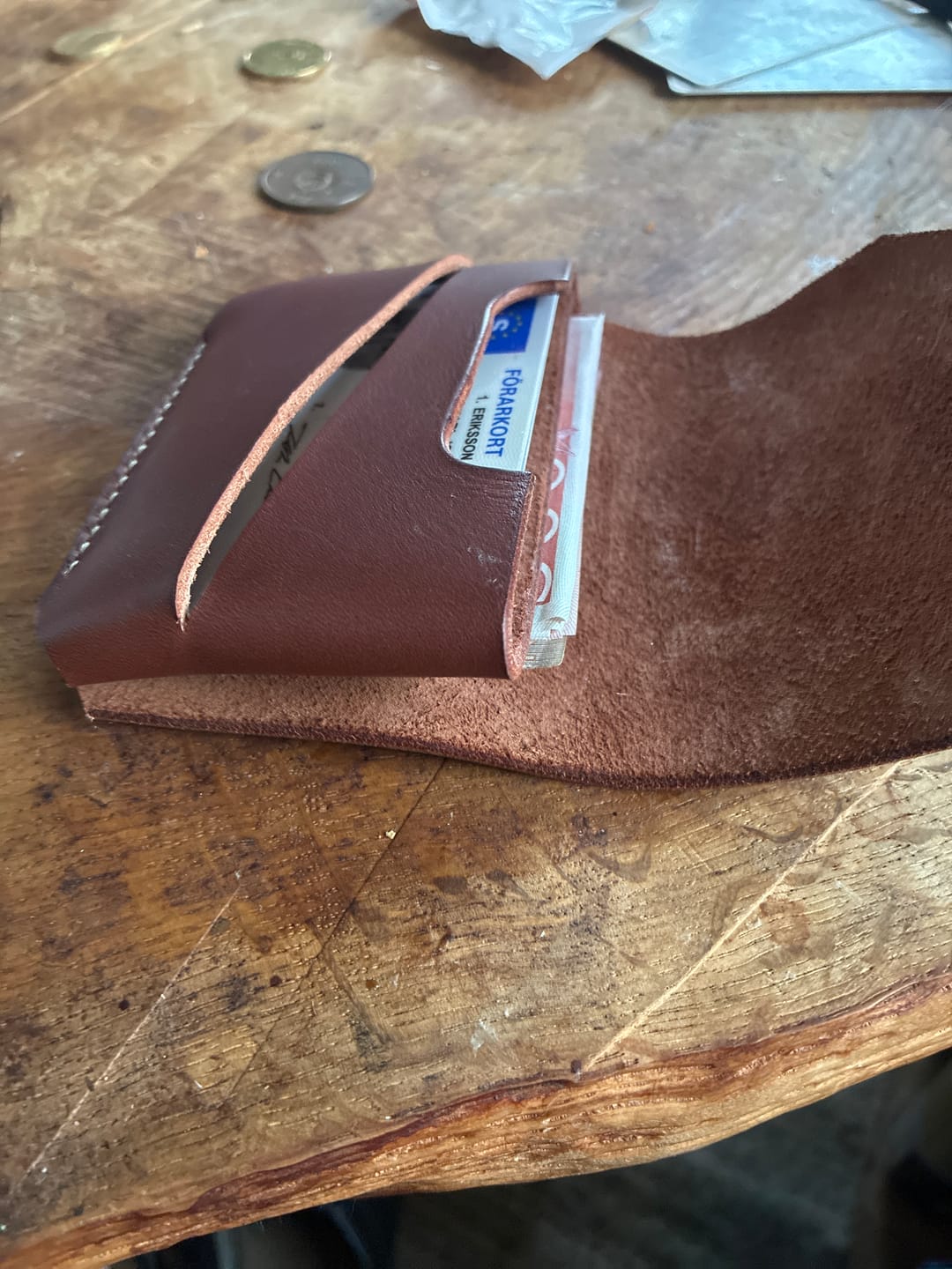 Customer photo review of Plånbok Max