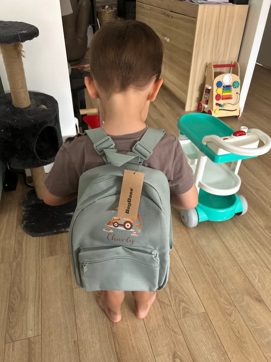 Customer photo review of Sac à dos - Véhicules
