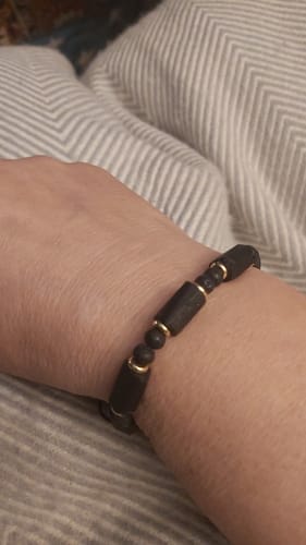Customer photo review of Tourmaline Bracelet - Natural Stones