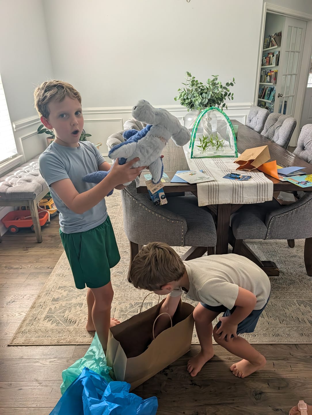 Customer photo review of The Hammerhead Plush