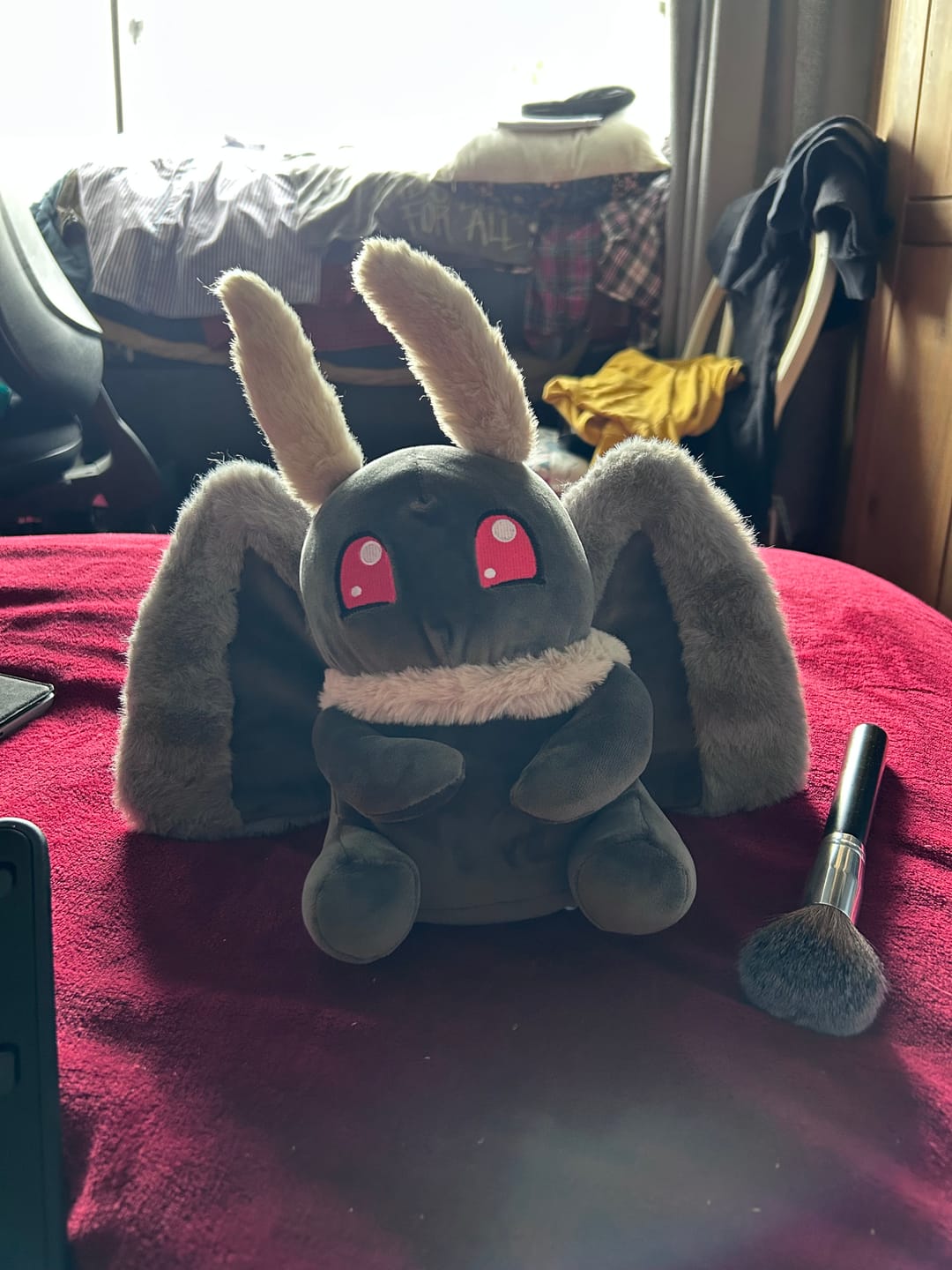 Customer photo review of Motthew | Mothman Plush 🦋