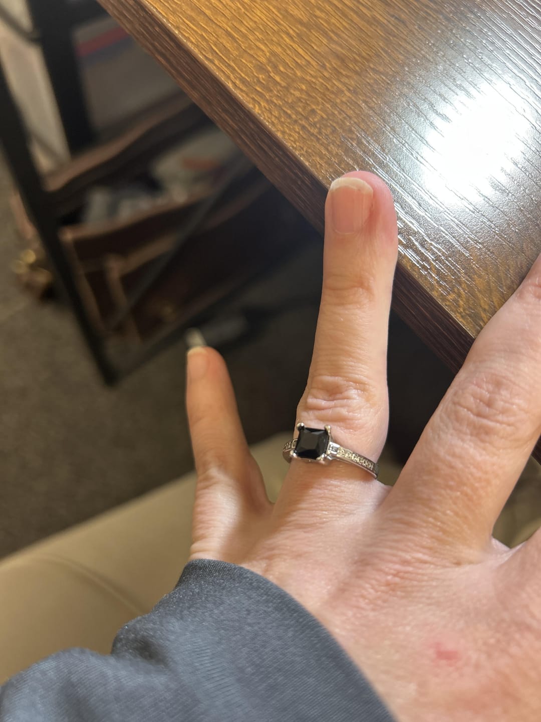 Customer photo review of Obsidian Ring - Eclipse