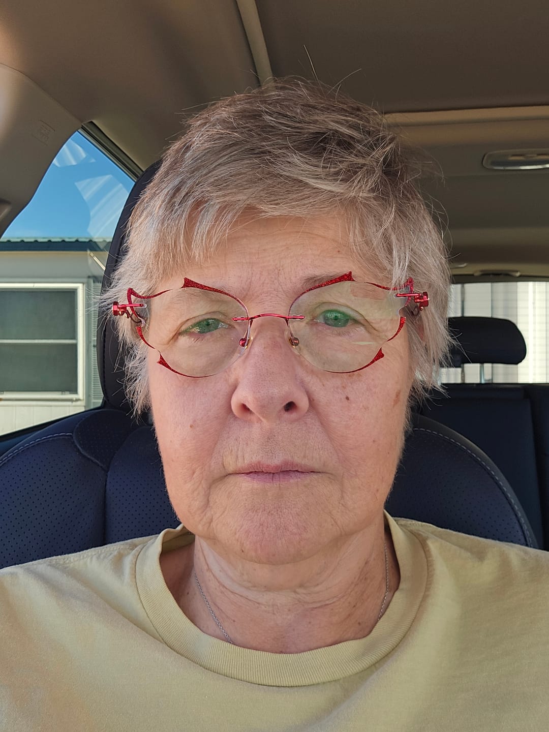Customer photo review of Flare Eyeglasses