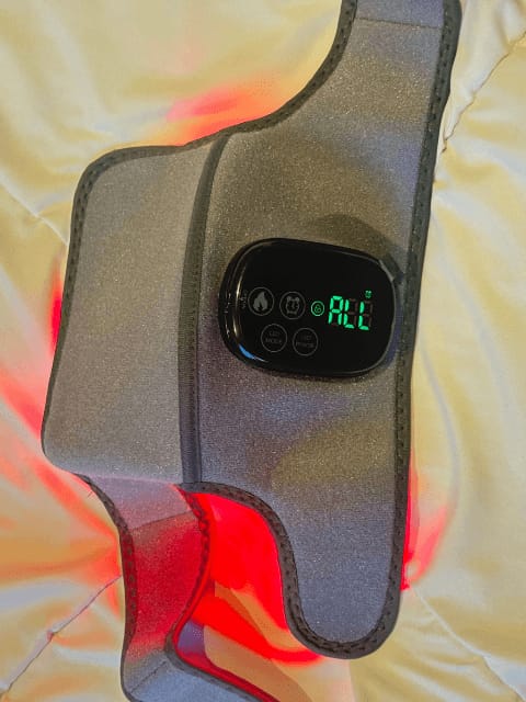 Customer photo review of RecovrLITE™ Knee Wrap