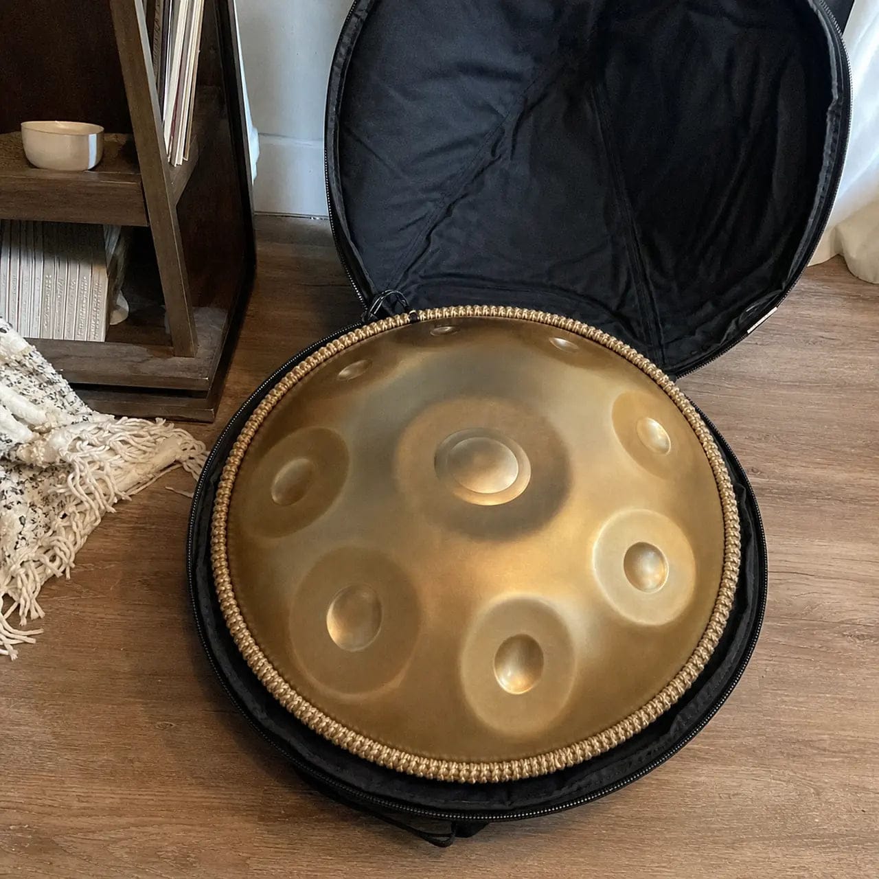 Customer photo review of Handpan Kurd D-Moll 17 Noten doppelseitig – mit Gong-Skala