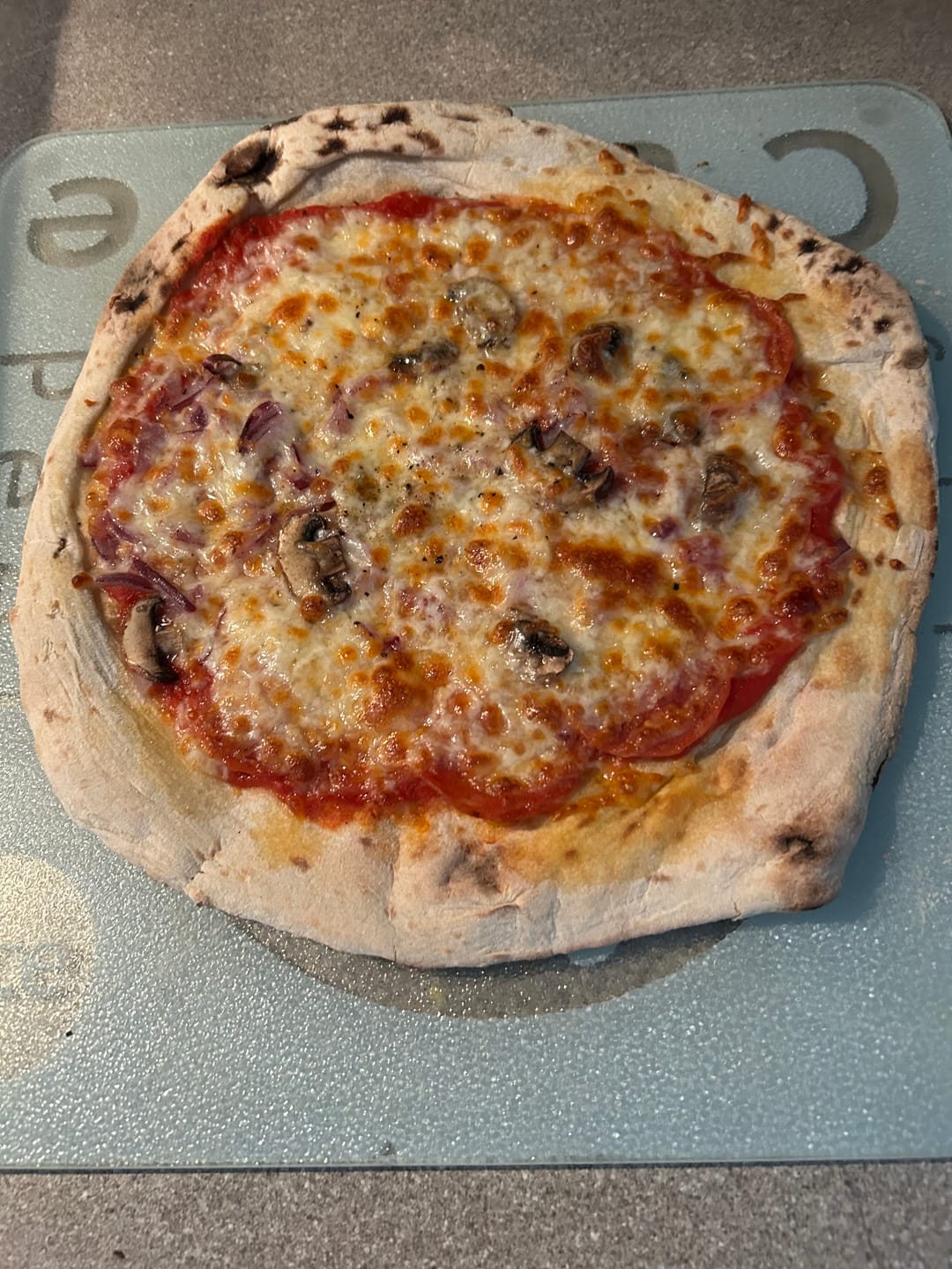Customer photo review of Sourdough Pizza Bases