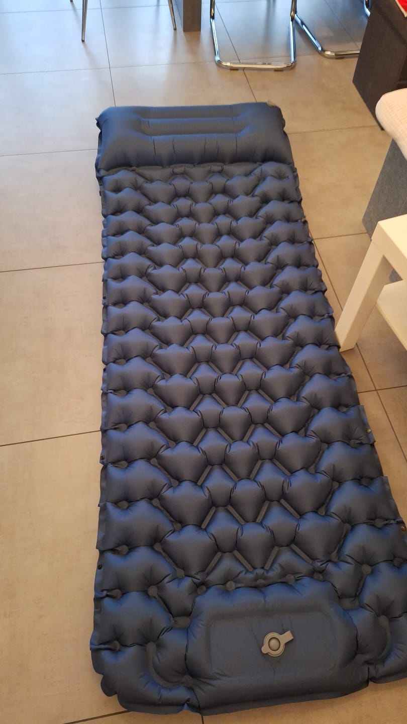 Customer photo review of Ultraleichte & kompakte Isomatte - perfekt für unterwegs & Abenteuer