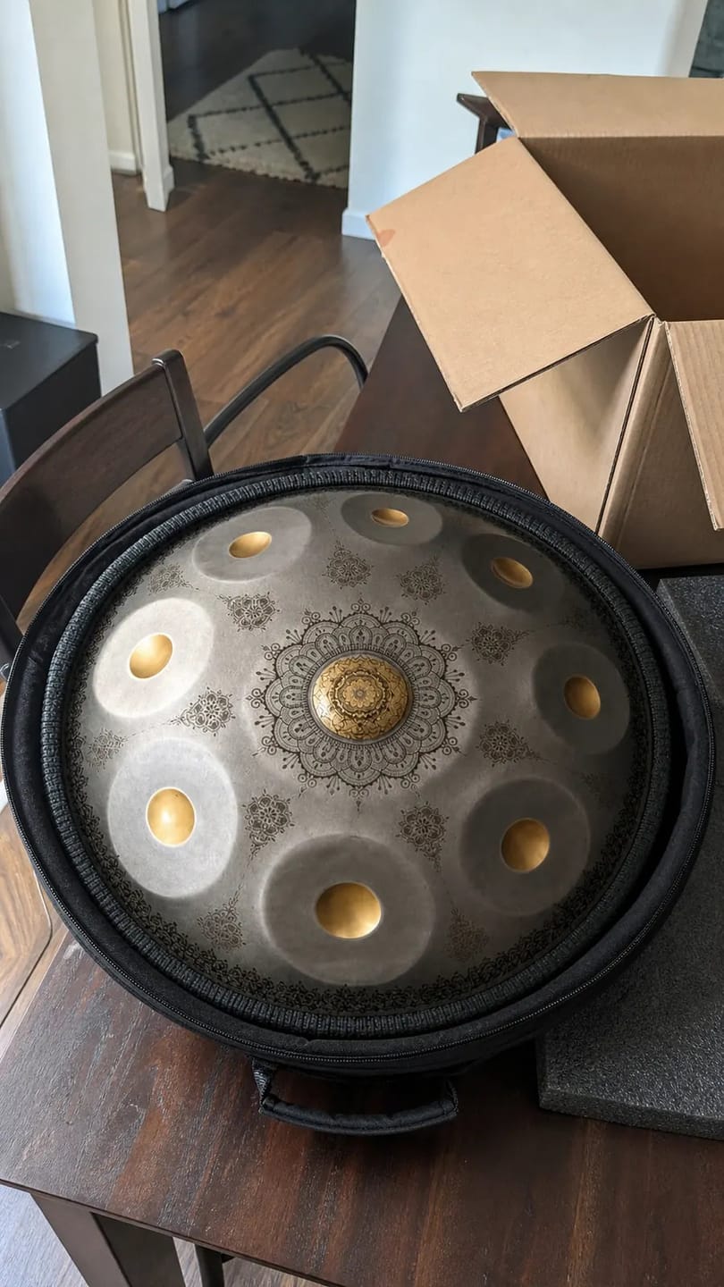 Customer photo review of Handpan Datura Royal G-Moll 9 Noten