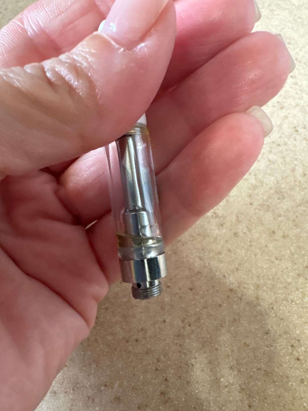 Customer photo review of 1 Gram THCA Blend Vape Cartridge | Pink Lychee - Hybrid