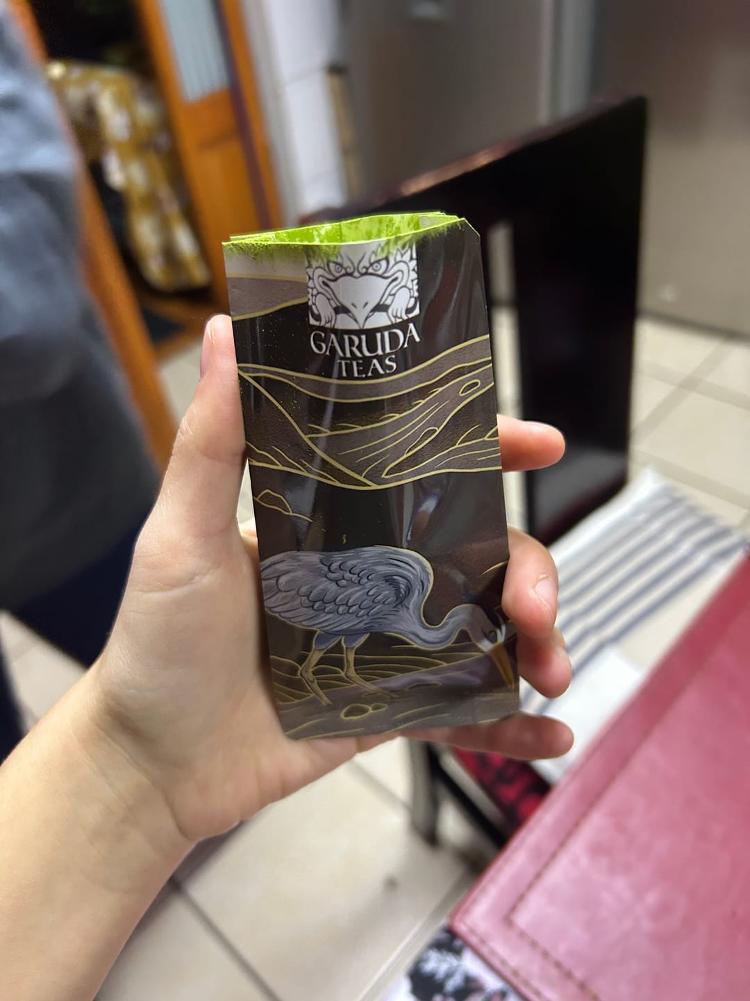 Customer photo review of Recarga Matcha Japonés Grado Ceremonial