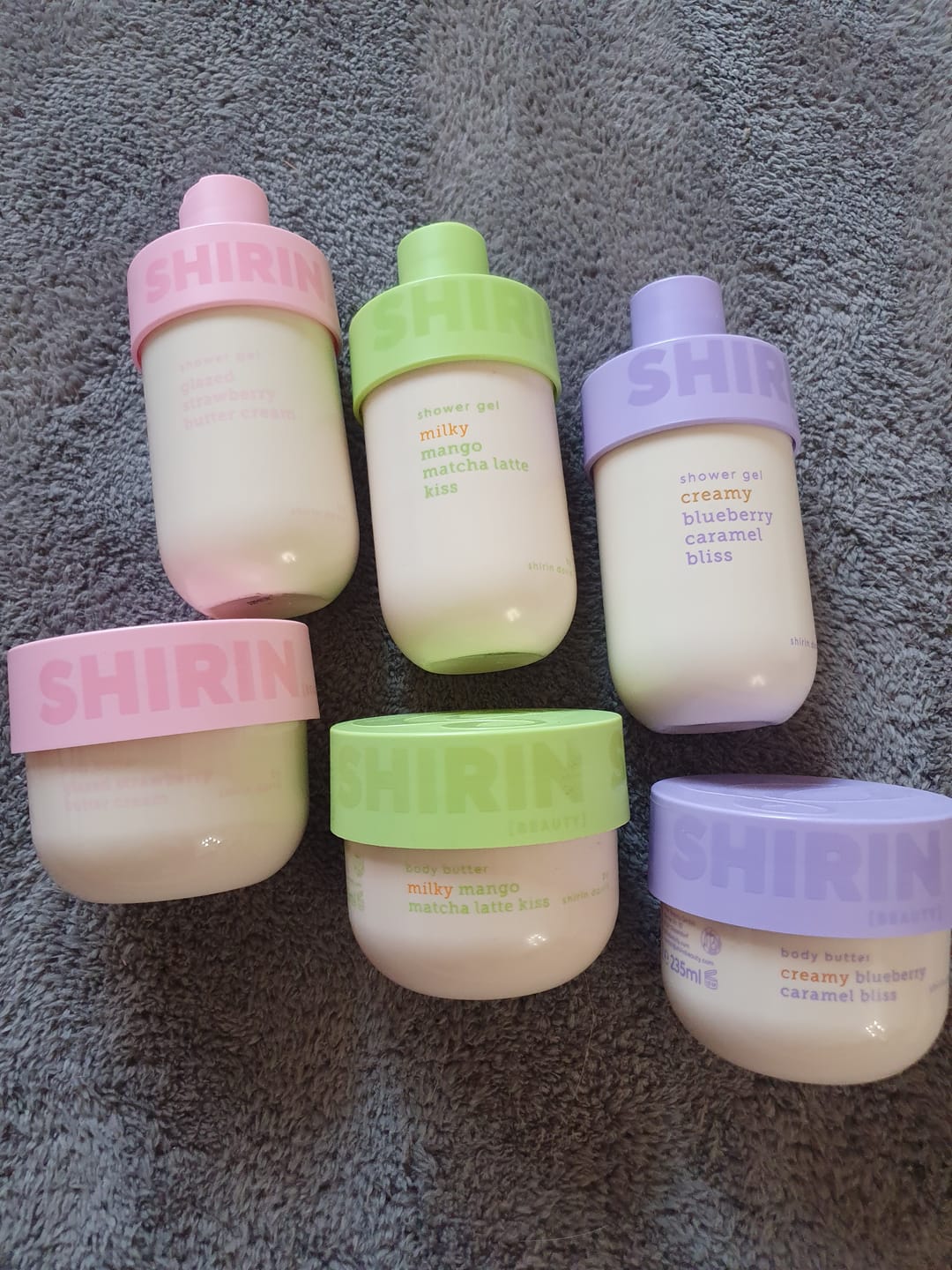 Customer photo review of Body Scrub Glazed Strawberry Butter Cream