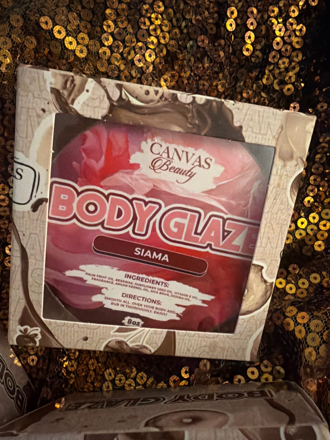 Customer photo review of BODY GLAZE: SIAMA