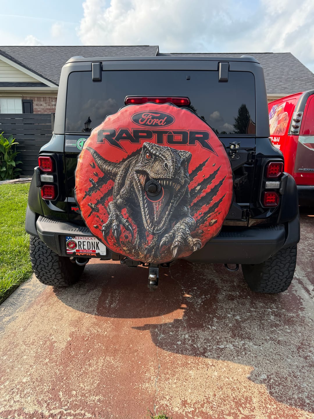 Customer photo review of CUSTOM Ford Bronco Tire Cover