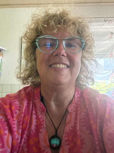 Customer photo review of Tree of Life Necklace - Wood & Leather