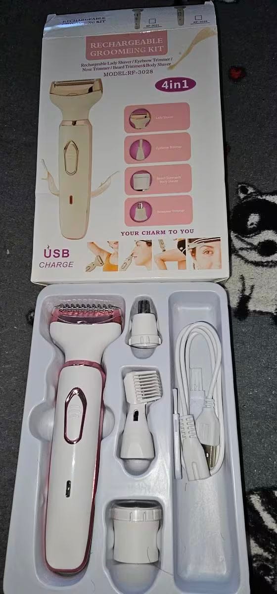 Customer photo review of Electric Lady Shaver