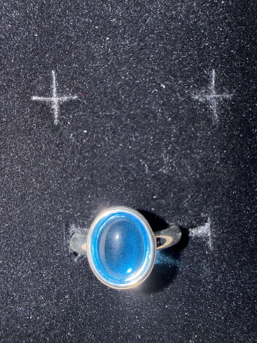 Customer photo review of Moonstone Ring - Magic