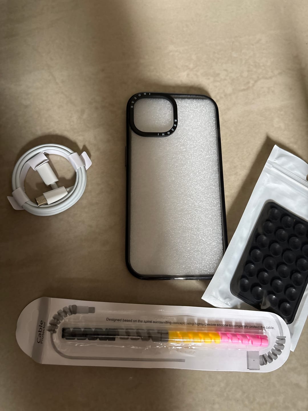 Customer photo review of Anti-Yellow Magsafe Clear Case