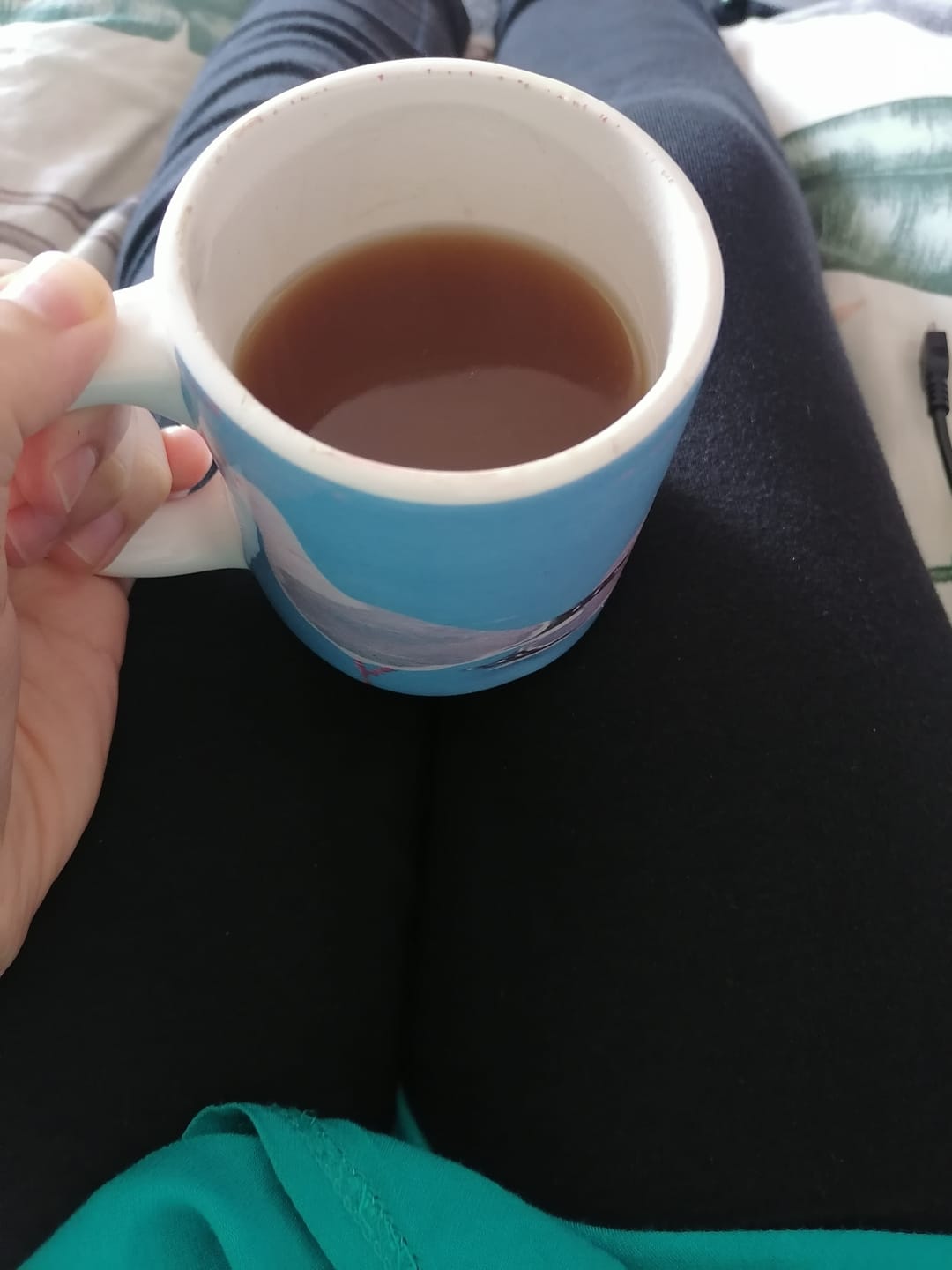 Customer photo review of Thé Vert Instantané À La Menthe - Sans Sucre