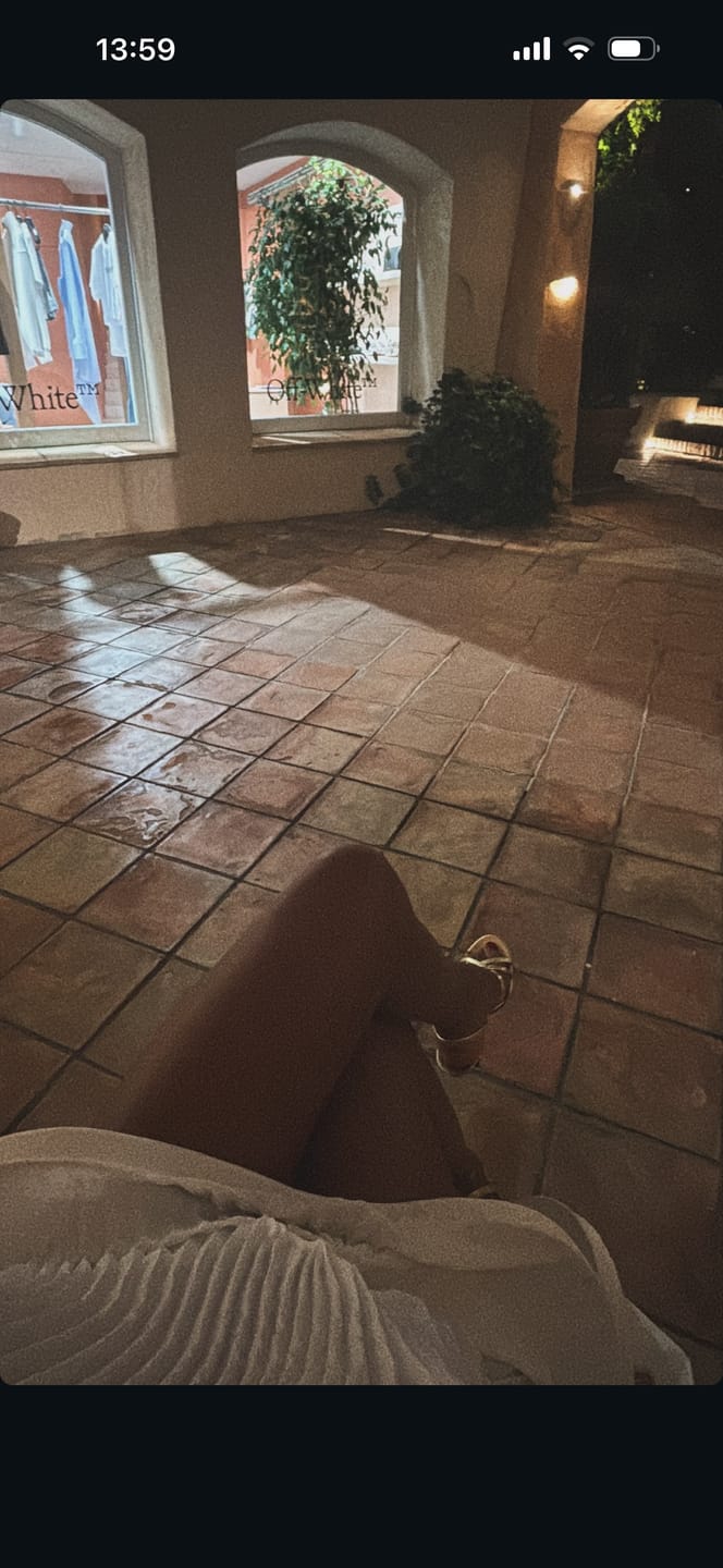 Customer photo review of Sandali Fetishique In Pelle Oro