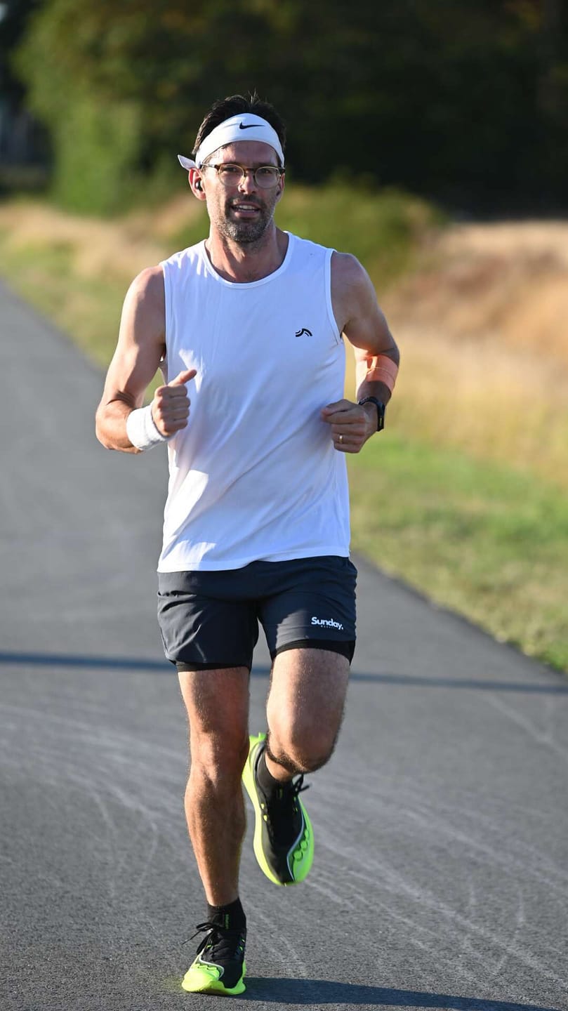 Customer photo review of The Ultimate 2-1 Running Short
