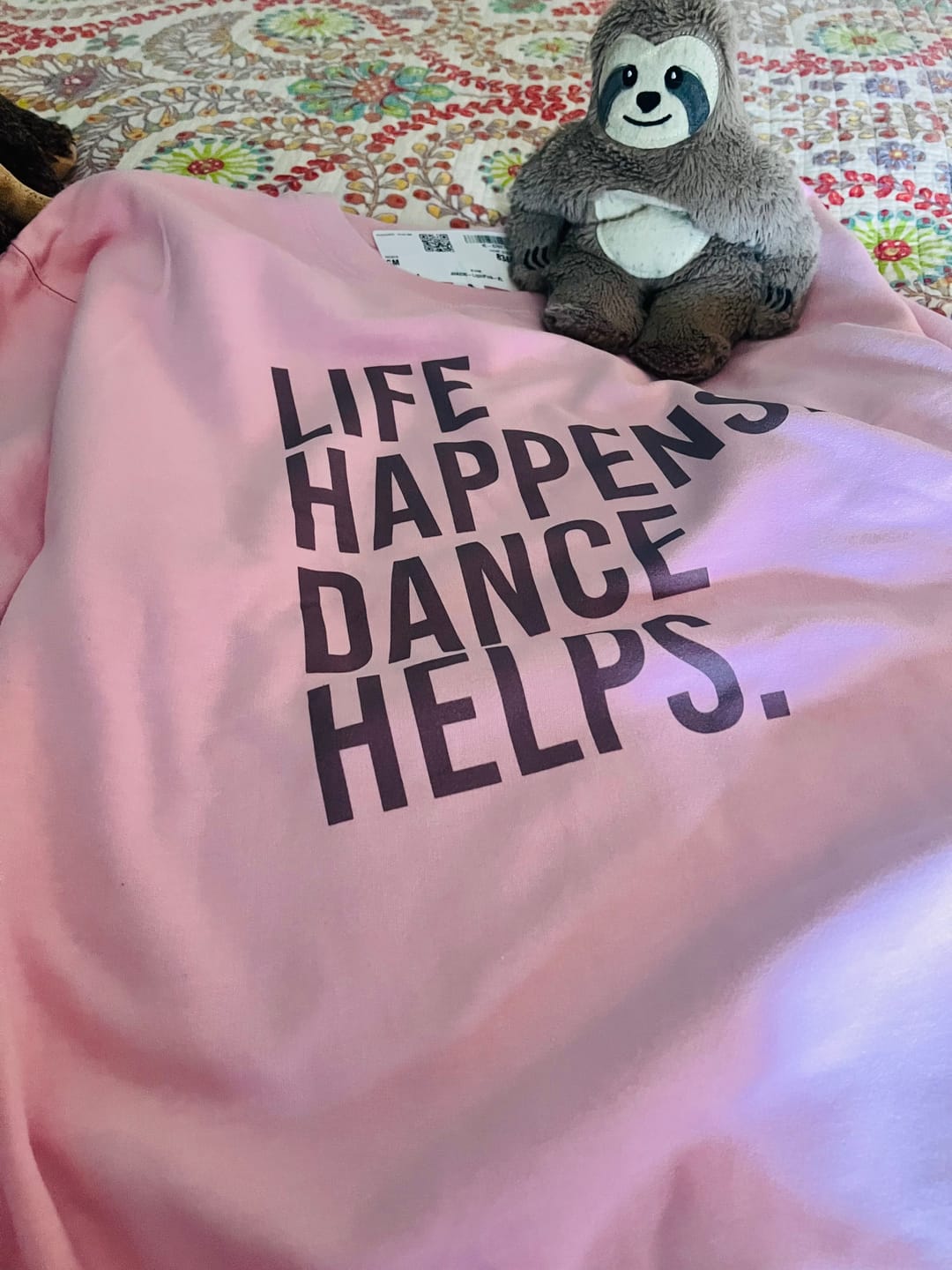 Customer photo review of Life Happens Dance Helps