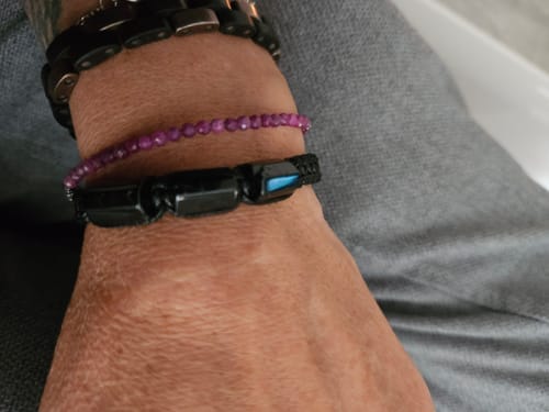 Customer photo review of Tourmaline Bracelet - Unprocessed