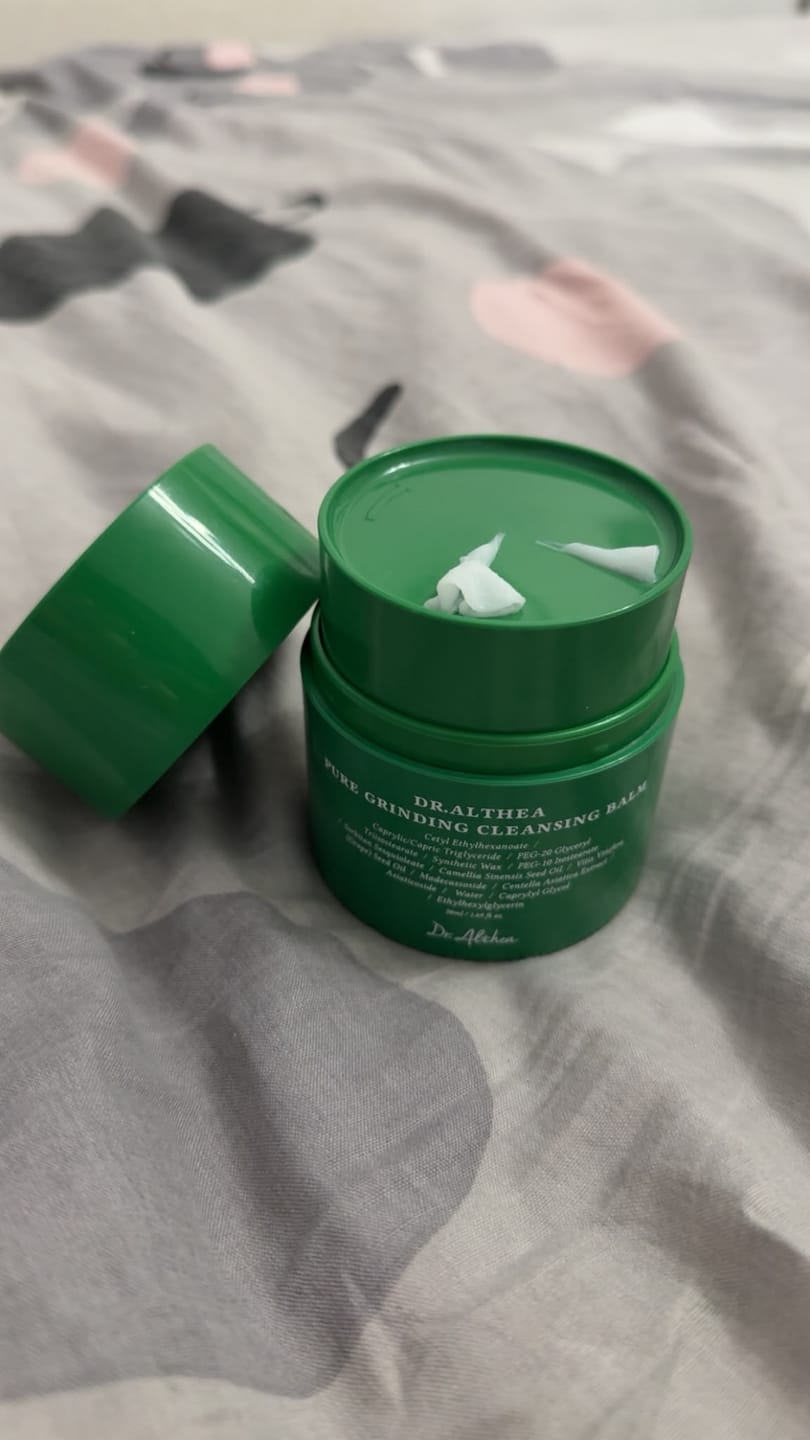 Customer photo review of Maigs hidrofīlais balzams ādas attīrīšanai Dr. Althea Pure Grinding Cleansing Balm