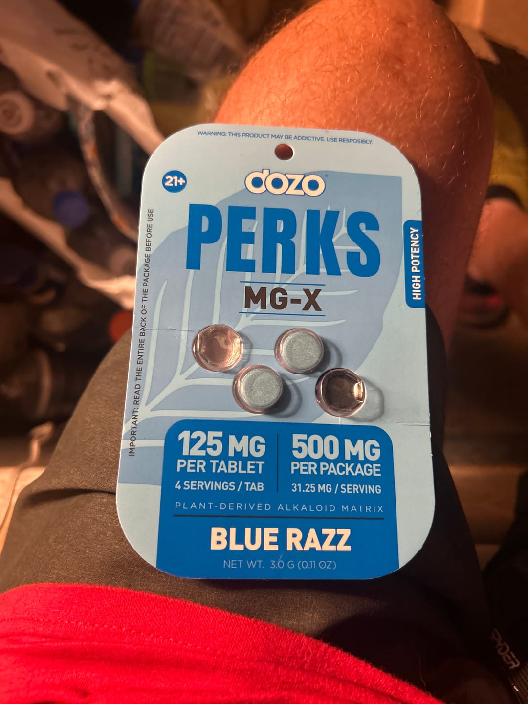 Customer photo review of Dozo PERKS MG-X