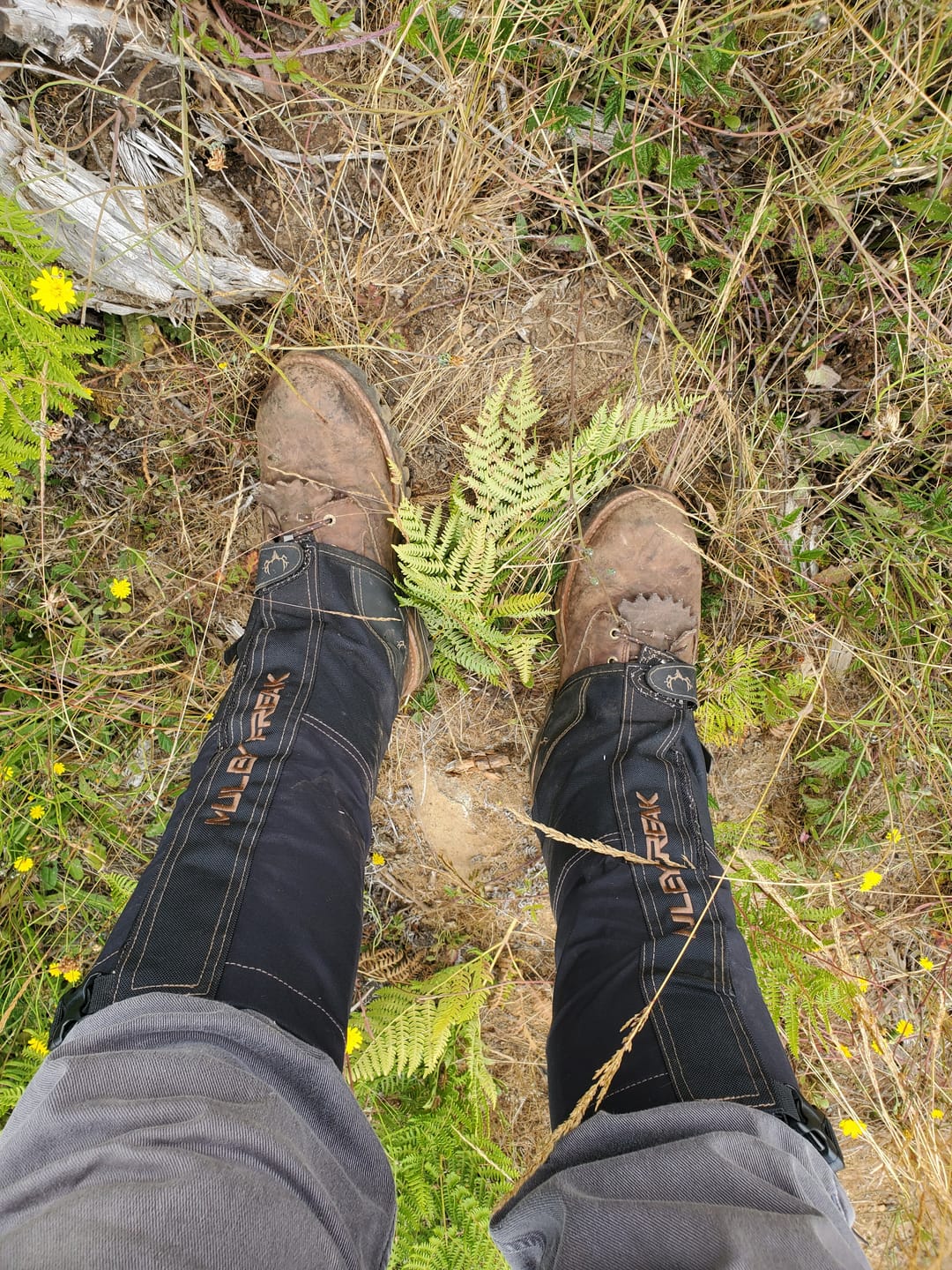 Customer photo review of Grit Gaiters