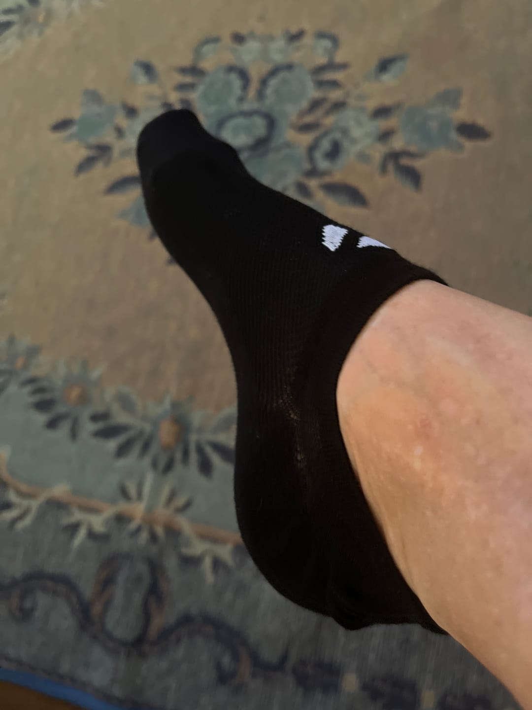 Customer photo review of 8-PACK NO SHOW SOCKS