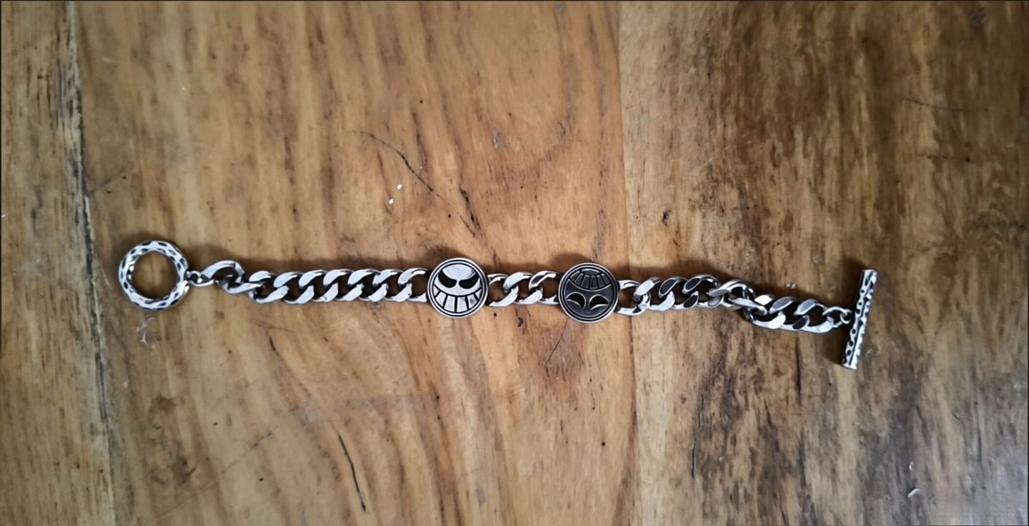 Customer photo review of Portgas D Ace Bracelet