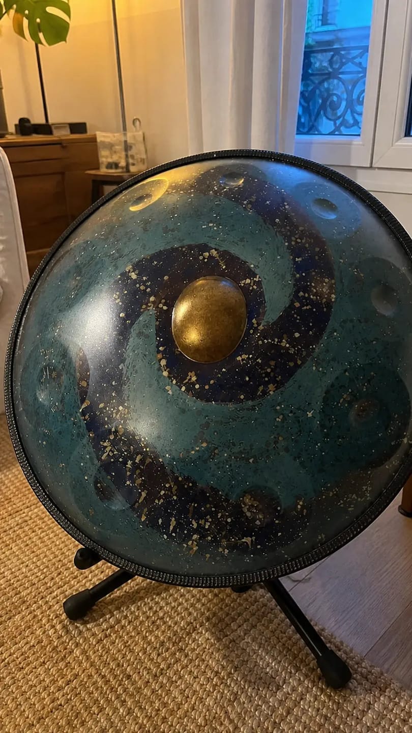 Customer photo review of Handpan D-Moll 10 Noten
