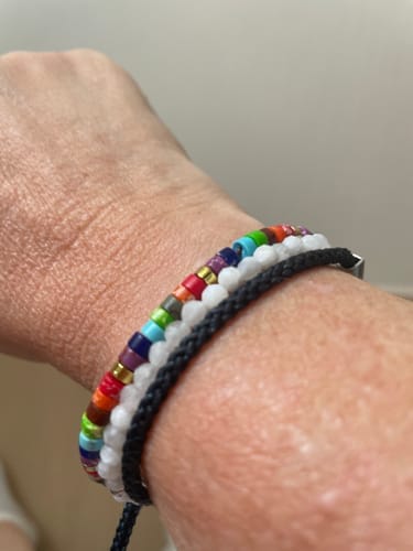 Customer photo review of Jaspis Chakra Set - Necklace & Bracelet