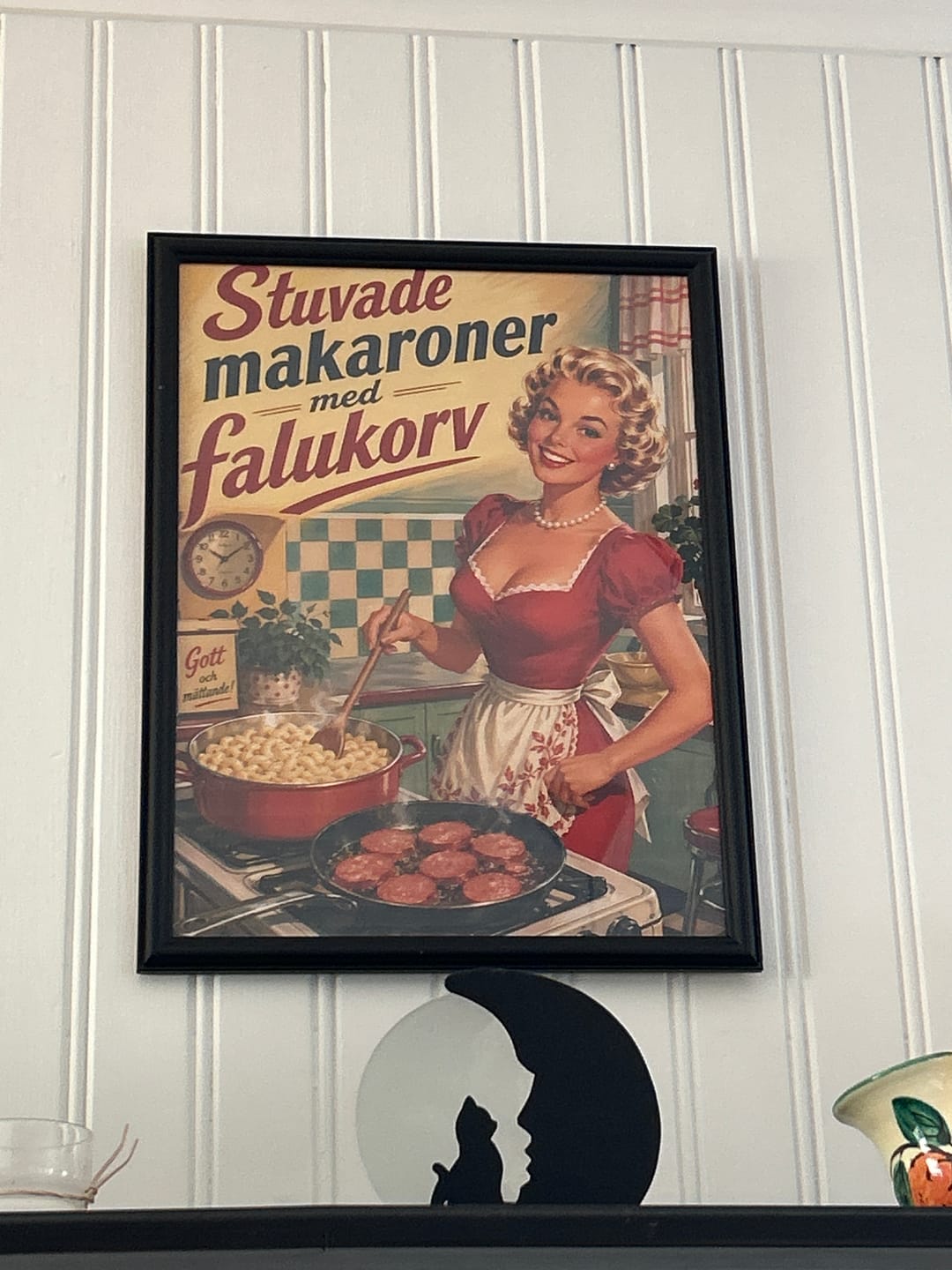 Customer photo review of Stuvade makaroner med falukorv - Poster