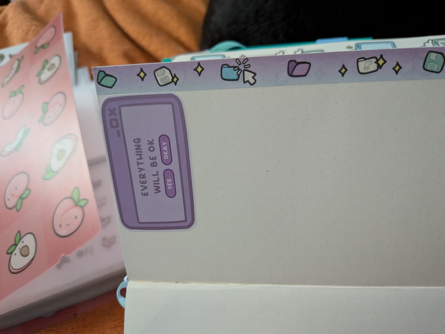 Customer photo review of Positivity Pop-Ups Variety Sticker Pack