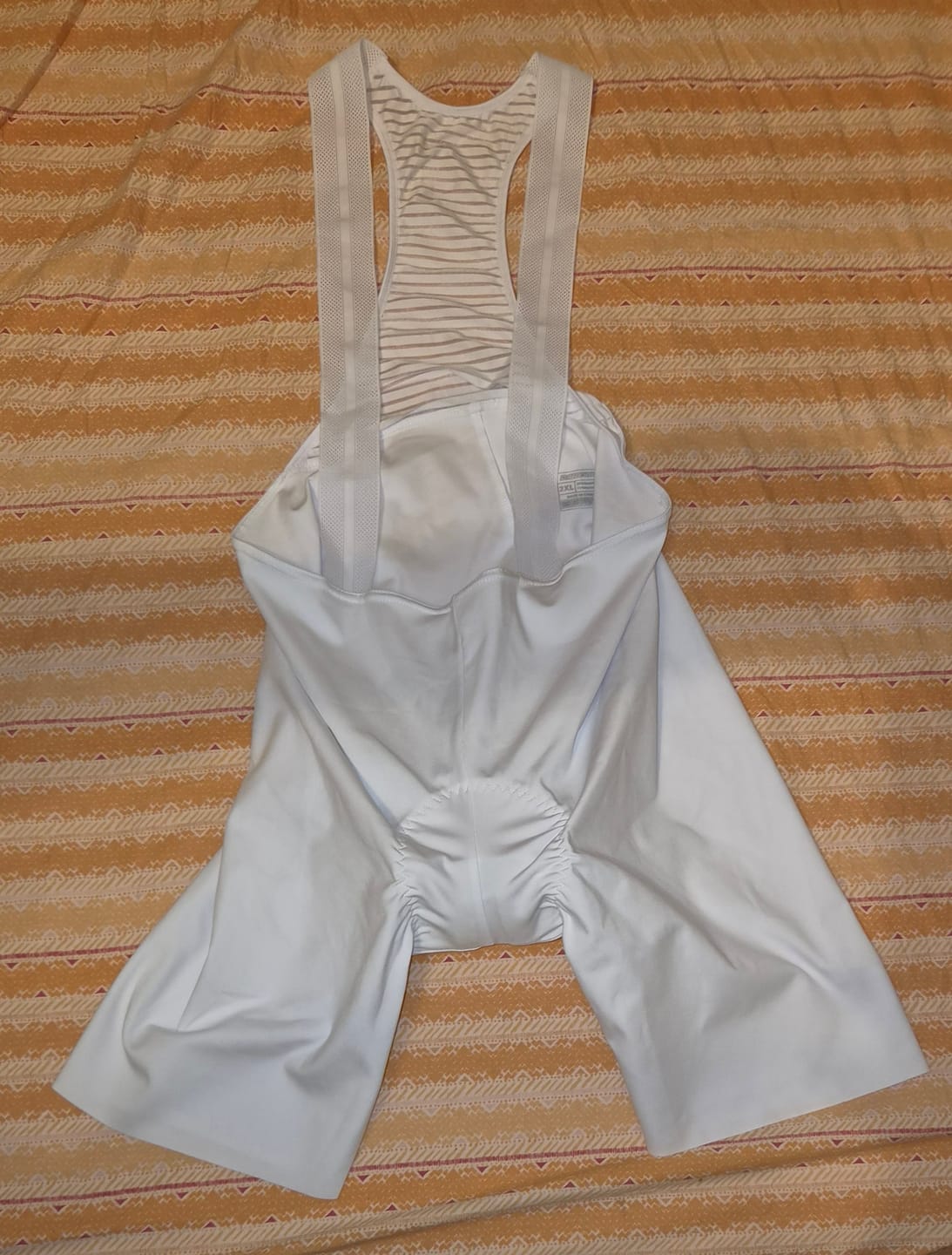Customer photo review of LIFTTINT 2.X BIB SHORTS - WHITE