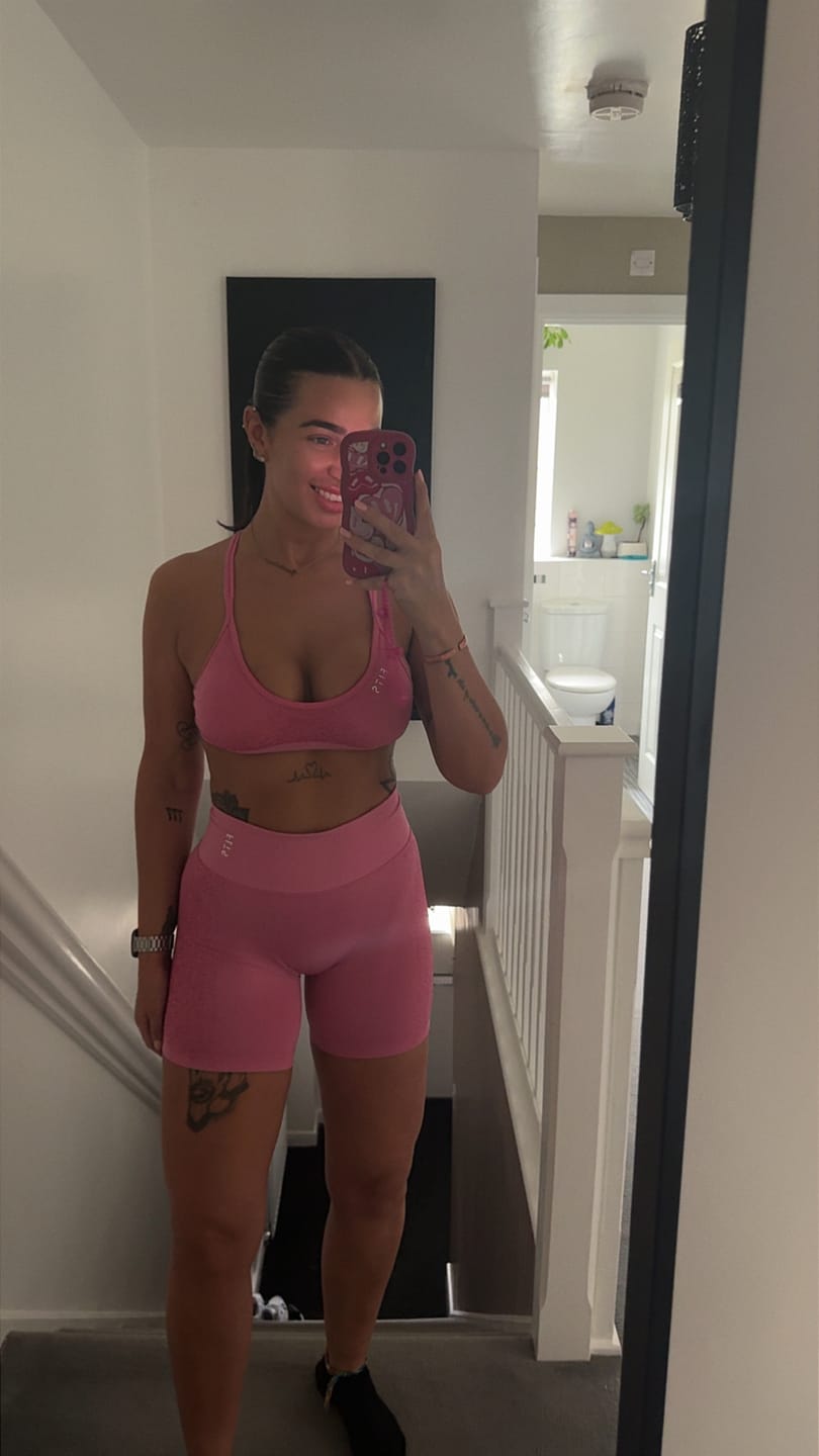 Customer photo review of Birthday Shorts