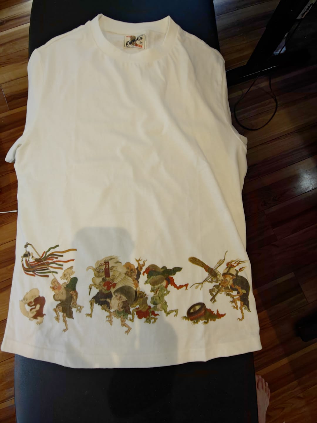 Customer photo review of 室町時代「百鬼夜行」プリントコットンベーシックTee