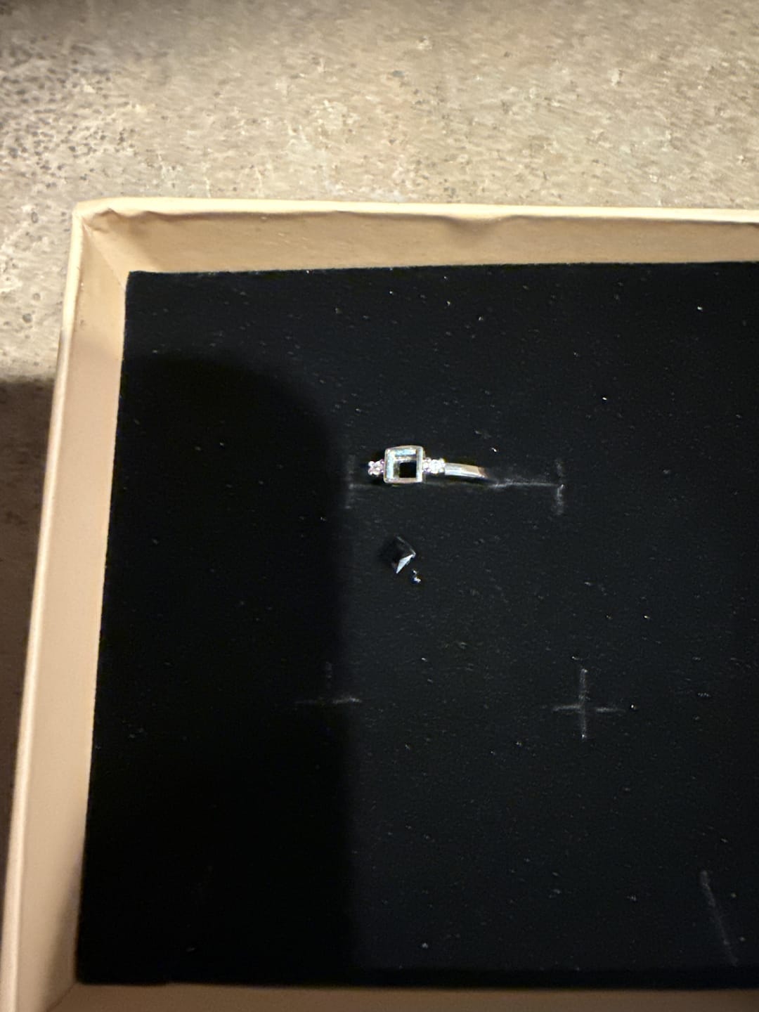 Customer photo review of Obsidian Ring - Aurora