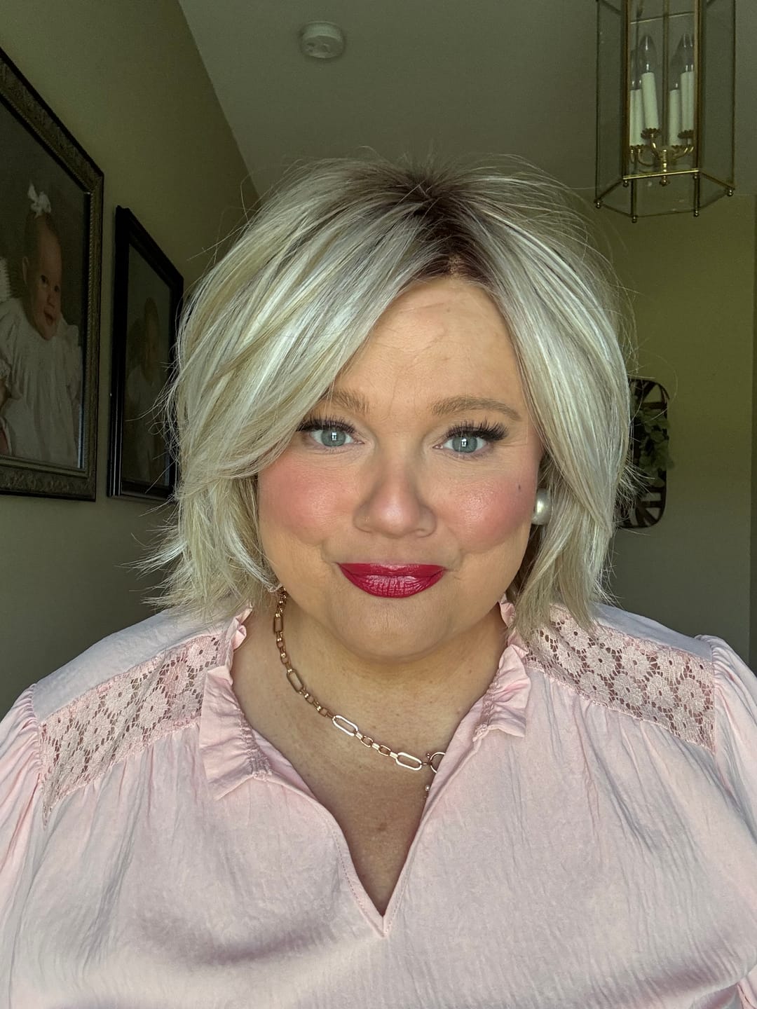 Customer photo review of WITHOUT WARNING - Cream Soda Blonde