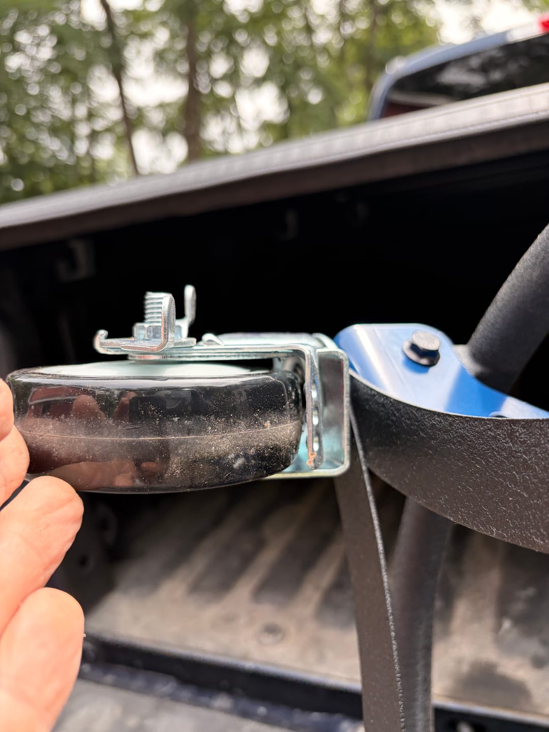 Customer photo review of 4" WHEEL LOCK
